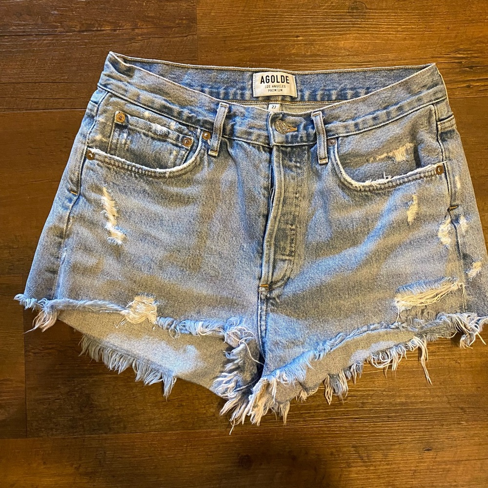 AGOLDE Parker Shorts